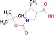 (3S,4S)-1-(TERT-BUTOXYCARBONYL)-4-METHYLPYRROLIDINE-3-CARBOXYLIC ACID