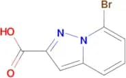 7-BROMOPYRAZOLO[1,5-A]PYRIDINE-2-CARBOXYLIC ACID