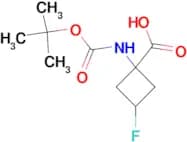1-(BOC-AMINO)-3-FLUOROCYCLOBUTANECARBOXYLIC ACID
