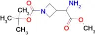 TERT-BUTYL 3-(1-AMINO-2-METHOXY-2-OXOETHYL)AZETIDINE-1-CARBOXYLATE