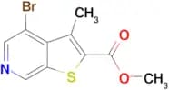 METHYL 4-BROMO-3-METHYLTHIENO[2,3-C]PYRIDINE-2-CARBOXYLATE