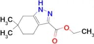 6,6-DIMETHYL-4,5,6,7-TETRAHYDRO-1H-INDAZOLE-3-CARBOXYLIC ACID ETHYL ESTER