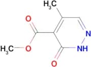 5-METHYL-3-OXO-2,3-DIHYDRO-PYRIDAZINE-4-CARBOXYLIC ACID METHYL ESTER