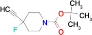 1-BOC-4-ETHYNYL-4-FLUOROPIPERIDINE