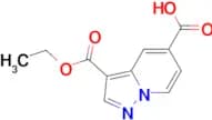 PYRAZOLO[1,5-A]PYRIDINE-3,5-DICARBOXYLIC ACID 3-ETHYL ESTER