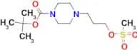 TERT-BUTYL 4-(3-((METHYLSULFONYL)OXY)PROPYL)PIPERAZINE-1-CARBOXYLATE