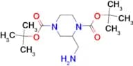 1,4-DI-TERT-BUTYL 2-(AMINOMETHYL)PIPERAZINE-1,4-DICARBOXYLATE