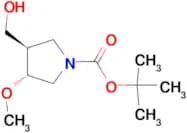 TERT-BUTYL (3R,4R)-3-(HYDROXYMETHYL)-4-METHOXYPYRROLIDINE-1-CARBOXYLATE