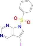 5-IODO-7-(PHENYLSULFONYL)-7H-PYRROLO[2,3-D]PYRIMIDINE