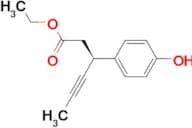 (3S)-3-(4-HYDROXYPHENYL)-4-HEXYNOIC ACID ETHYL ESTER