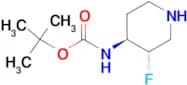 (3S,4S)-4-(BOC-AMINO)-3-FLUOROPIPERIDINE