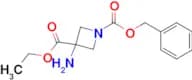 ETHYL 3-AMINO-1-CBZ-AZETIDINE-3-CARBOXYLATE