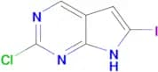 2-CHLORO-6-IODO-7H-PYRROLO[2,3-D]PYRIMIDINE