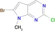 6-BROMO-2-CHLORO-7-METHYL-7H-PYRROLO[2,3-D]PYRIMIDINE