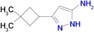 5-(3,3-DIMETHYLCYCLOBUTYL)-1H-PYRAZOL-3-AMINE