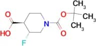 (3,4)-TRANS-1-(TERT-BUTOXYCARBONYL)-3-FLUOROPIPERIDINE-4-CARBOXYLIC ACID