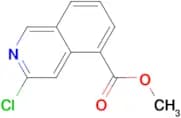 5-ISOQUINOLINECARBOXYLIC ACID, 3-CHLORO-, METHYL ESTER