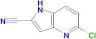 5-CHLORO-1H-PYRROLO[3,2-B]PYRIDINE-2-CARBONITRILE
