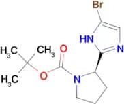 TERT-BUTYL (2R)-2-(4-BROMO-1H-IMIDAZOL-2-YL)PYRROLIDINE-1-CARBOXYLATE