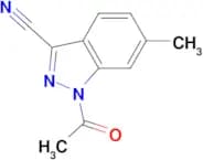 1-ACETYL-6-METHYL-1H-INDAZOLE-3-CARBONITRILE