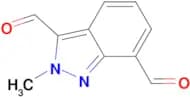 2-METHYL-2H-INDAZOLE-3,7-DICARBALDEHYDE