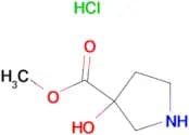 METHYL 3-HYDROXYPYRROLIDINE-3-CARBOXYLATE HCL