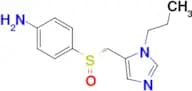 (S)-4-(((1-PROPYL-1H-IMIDAZOL-5-YL)METHYL)SULFINYL)ANILINE