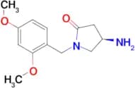 (4R)-4-AMINO-1-[(2,4-DIMETHOXYPHENYL)METHYL]PYRROLIDIN-2-ONE