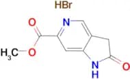 METHYL 2-OXO-2,3-DIHYDRO-1H-PYRROLO[3,2-C]PYRIDINE-6-CARBOXYLATE HYDROBROMIDE