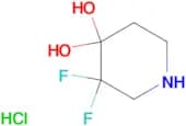 3,3-DIFLUOROPIPERIDINE-4,4-DIOL HCL