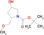 TERT-BUTYL (2S,4S)-4-HYDROXY-2-(METHOXYMETHYL)PYRROLIDINE-1-CARBOXYLATE