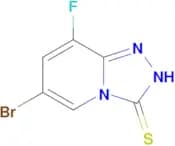 6-BROMO-8-FLUORO-[1,2,4]TRIAZOLO[4,3-A]PYRIDINE-3(2H)-THIONE