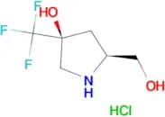 (3S,5S)-5-(HYDROXYMETHYL)-3-(TRIFLUOROMETHYL)PYRROLIDIN-3-OL HCL