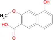 5-HYDROXY-3-METHOXY-NAPHTHALENE-2-CARBOXYLIC ACID