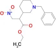 2-(1-BENZYL-PIPERIDIN-3-YL)-3-NITRO-PROPIONIC ACID ETHYL ESTER