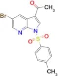 1-[5-BROMO-1-[(4-METHYLPHENYL)SULFONYL]-1H-PYRROLO[2,3-B]PYRIDIN-3-YL]-ETHANONE
