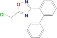 3-([1,1'-BIPHENYL]-2-YL)-5-(CHLOROMETHYL)-1,2,4-OXADIAZOLE