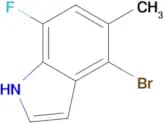 4-BROMO-7-FLUORO-5-METHYL-1H-INDOLE