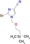 1-((2-(TRIMETHYLSILYL)ETHOXY)METHYL)-2-BROMO-1H-IMIDAZOLE-4-CARBONITRILE