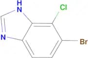 1H-BENZIMIDAZOLE, 6-BROMO-7-CHLORO-