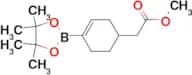METHYL 2-(4-(4,4,5,5-TETRAMETHYL-1,3,2-DIOXABOROLAN-2-YL)CYCLOHEX-3-ENYL)ACETATE