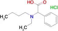 2-[BUTYL(ETHYL)AMINO]-2-PHENYLACETIC ACID HCL