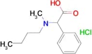 2-[BUTYL(METHYL)AMINO]-2-PHENYLACETIC ACID HCL