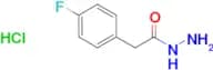 2-(4-FLUOROPHENYL)ACETOHYDRAZIDE HCL