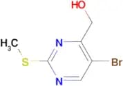 (5-BROMO-2-(METHYLTHIO)PYRIMIDIN-4-YL)METHANOL