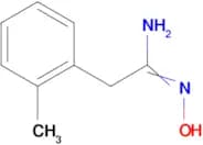 N-HYDROXY-2-O-TOLYL-ACETAMIDINE