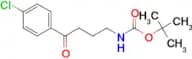 TERT-BUTYL 4-(4-CHLOROPHENYL)-4-OXOBUTYLCARBAMATE