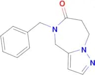 5-BENZYL-7,8-DIHYDRO-4H-PYRAZOLO[1,5-A][1,4]DIAZEPIN-6(5H)-ONE