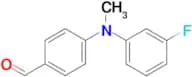4-[(3-FLUOROPHENYL)(METHYL)AMINO]BENZALDEHYDE