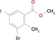 3-BROMO-5-IODO-2-METHYL BENZOIC ACID METHYL ESTER